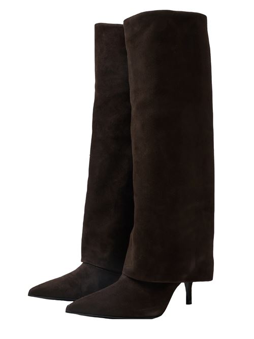 suede boots GUGLIELMO ROTTA | AHLIACAMOSCIOEBONY